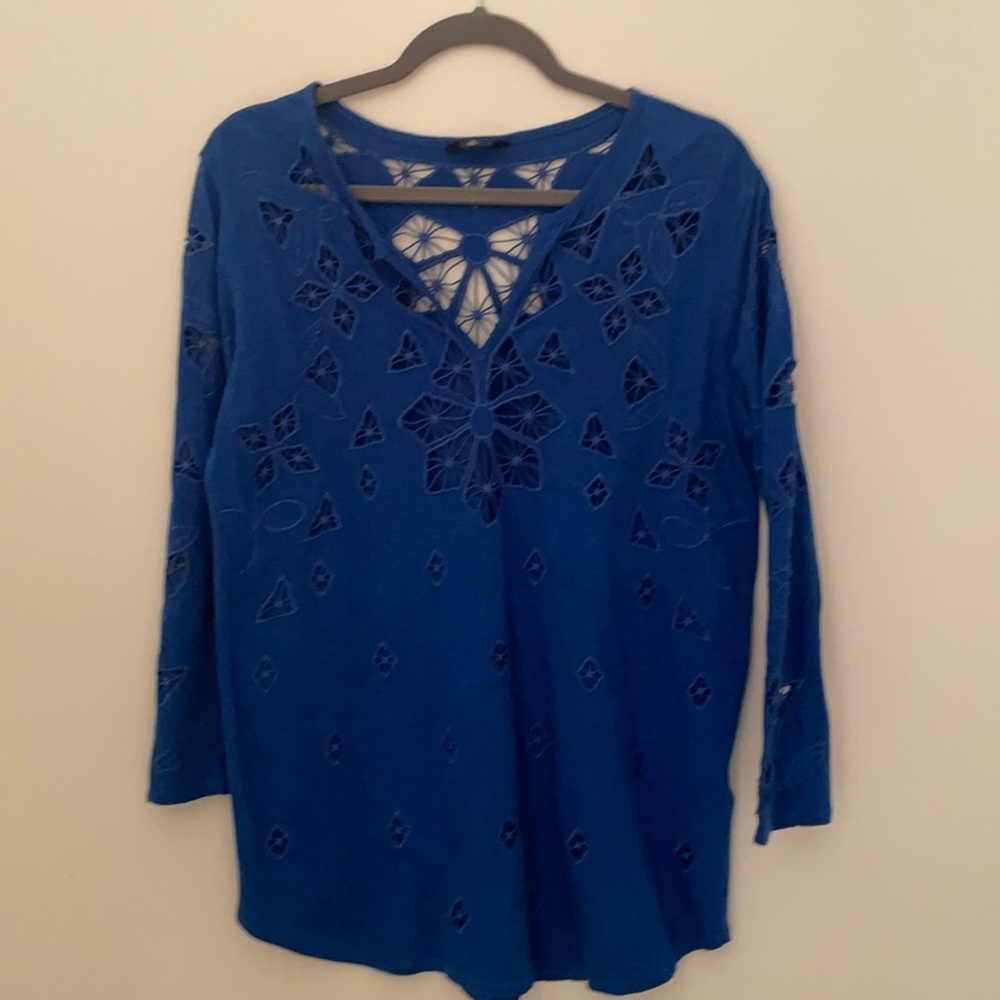 Lucky Brand Long Sleeve Top Size Medium